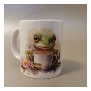 Guten Morgen Tasse Frosch Design
